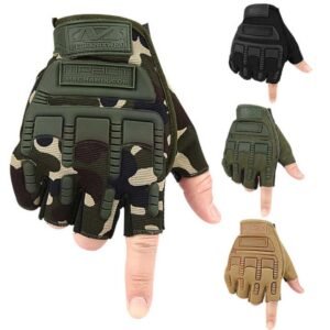 Breathable Tactical Gloves for Shooting and Riding