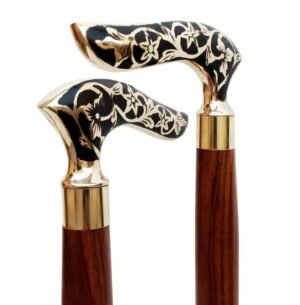 Durable Army Swagger Stick For Ceremonial Leadership Display